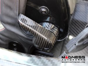Alfa Romeo 4C Seat Adjustment Covers - Carbon Fiber